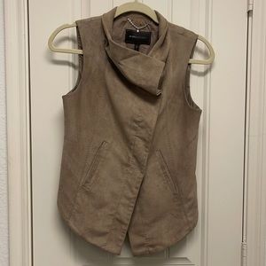 BCBG Max Azria suede vest